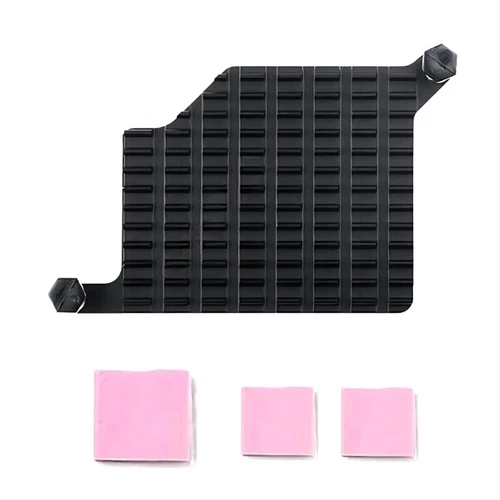 For RPI5 Cooling Radiator Passive Cooling Pad Aluminum Heatsink Cooling Pad