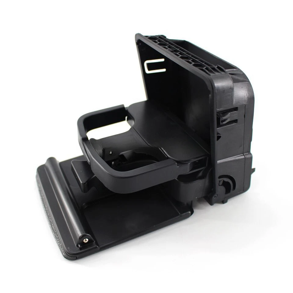 Portabrazos trasero de coche negro para VW GTI Golf MK5 MK6 Jetta Rabbit Foto 3 de 4