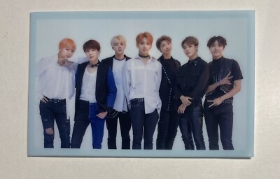 Kpop BTS Airplane Pt 2/ DNA/ Crystal Snow Japan Promo Official Photocard Sleeve