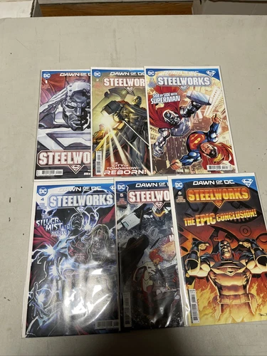 Steelworks #1 2 3 4 5 6 Set Series Run / Dawn of DC / Dorn & Basri
