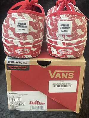 Size 8 - VANS Opening Ceremony x Authentic Snake Checker | eBay display picture 3