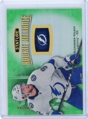 2019-20 Stature Hockey Rookie Reliance Green /99 ALEXANDER VOLKOV No. RR-4!