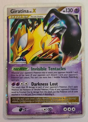 Mavin  Giratina 28/127 Holo/Shiny, Pokemon Card, XY Set, Rare