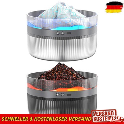 1.5L Volcano Humidifier Cool Mist Humidifier Aromatherapy Diffuser for Bedroom