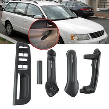 RHD Set Interior Door Grab Handle Cover For VW Golf MK4 Jetta Passat B5 1998-05
