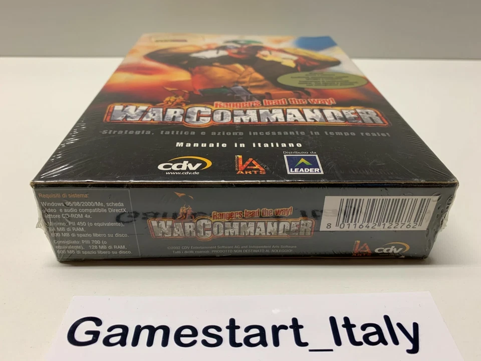 WARCOMMANDER - PC COMPUTER - BIG BOX 2002 NUOVO SIGILLATO - WAR COMMANDER - Immagine 3 di 4