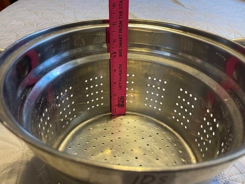 Stainless Insert Steamer Colander Strainer Pot Kettle Pasta Veggies(10s - Picture 2 of 5