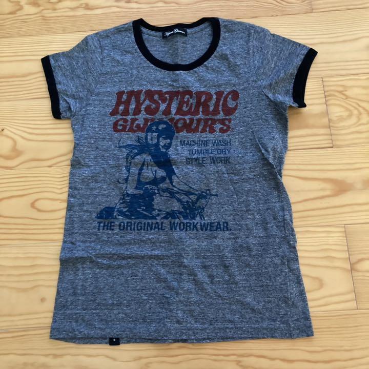 Hysteric Glamour Hysteric Girl Blue T-shirt FREESIZE Women Hysteric Glamour Hysteric Girl Blue T-shirt FREESIZE Women
