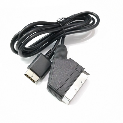 New RGB Scart Cable Replacement 1.8 meter/ 6ft For PS 1/2/3 PS1 PS2 PS3 - Picture 6 of 6