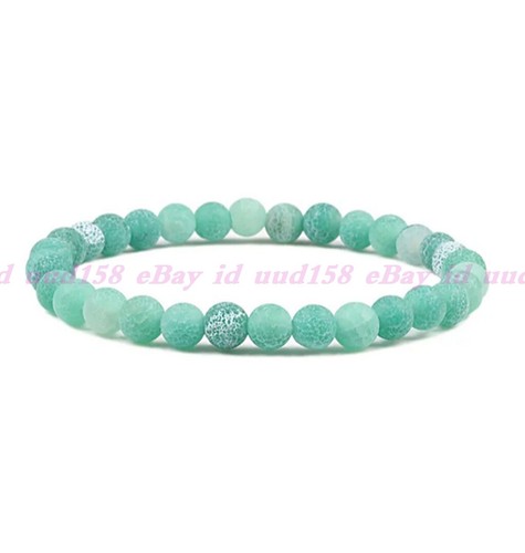 8 mm Handarbeit Gemischt Natürlicher Edelstein Runde Perlen Dehnbar Armband Heilung Reiki - Bild 15 von 171