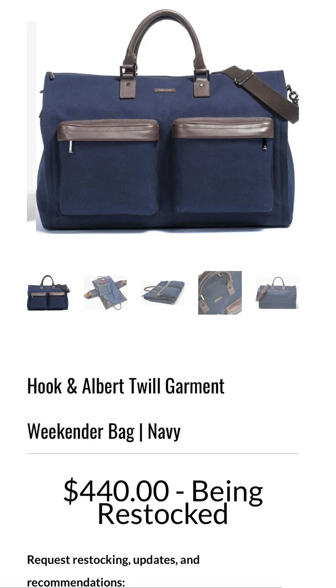 Hook and albert duffel new arrivals