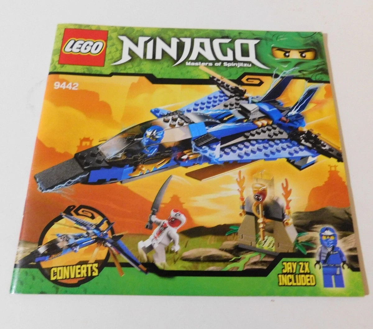 Lego ninjago 9442 instructions sale