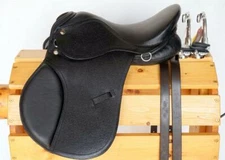 14" 15" BLACk MiNi PoNy EngLish SaddLe HuNt JuMp ALl PurPoSe Option for 3Pc Pk