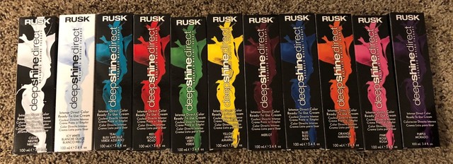 Rusk Deepshine Direct Color Conditioning Cream 100ml Icy White