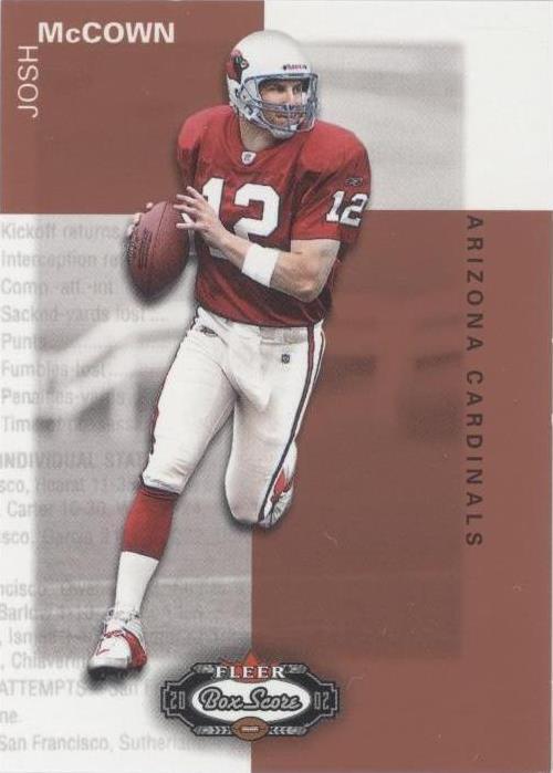 2002 Fleer Box Score Josh McCown #179 - 1 of 2
