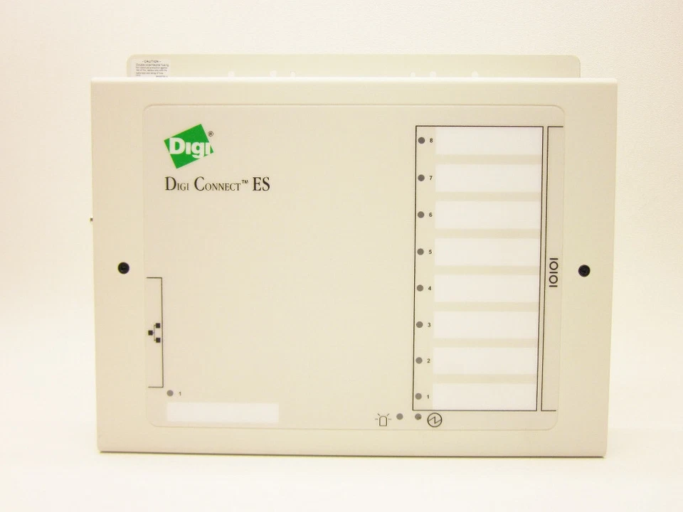 Digi Connect ES Device Server DC-ES-8SB 8 Serial & 4 Ethernet LED's NEW - Image 3 of 4