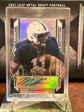 2021 Leaf Metal Draft Football Cards 21