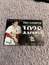 2015 Topps Series 2 Highlight of the Year Enos Slaughter H36 St. Louis Cardinals
