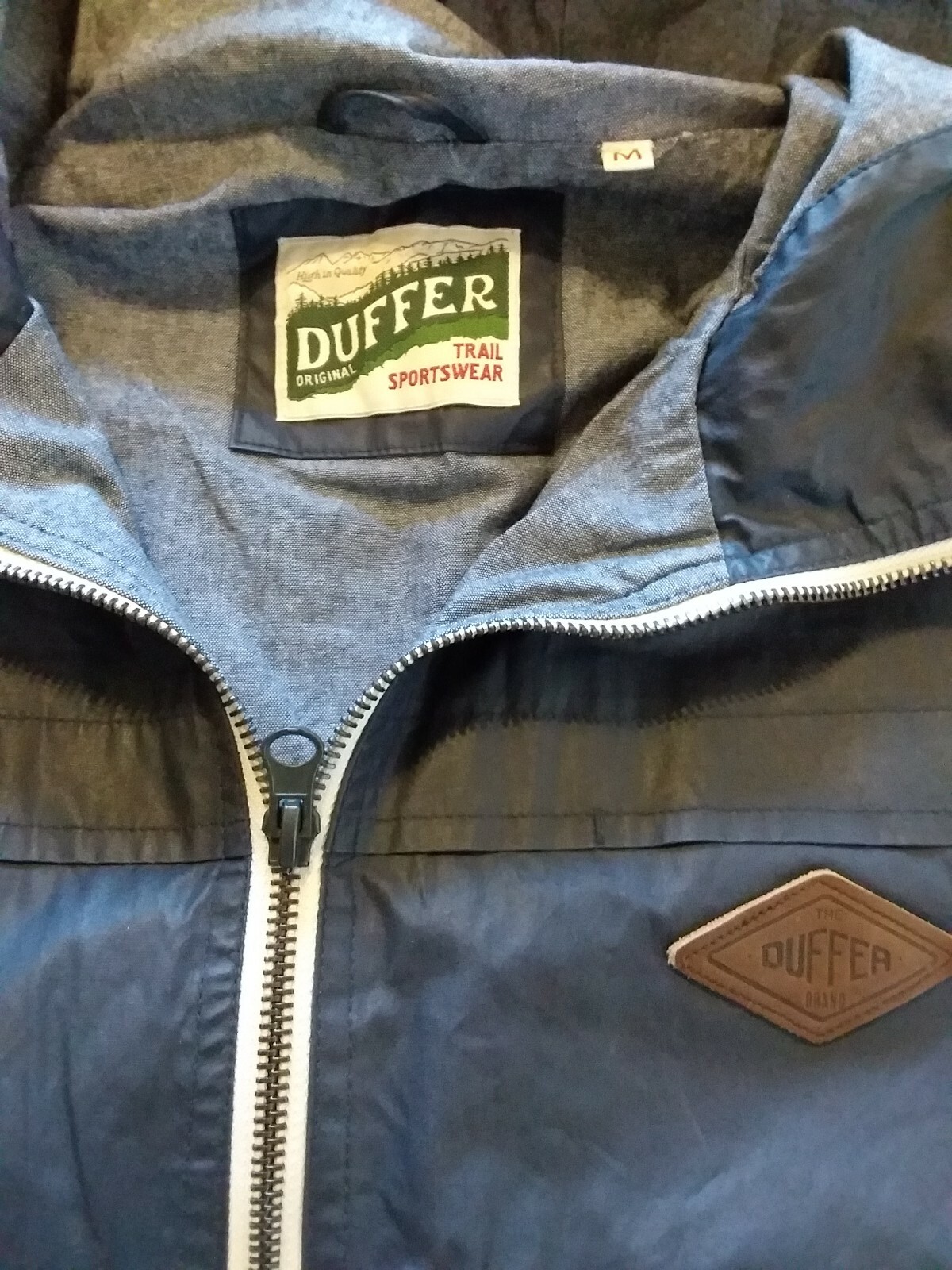 Mens Duffer trail sportswear from JD sport Zip Jacket size M eBay