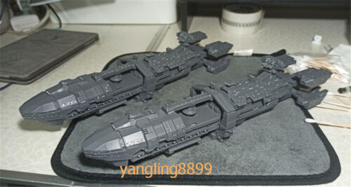 Handmade Roger Young Spaceship Painted Model Resin Starship Troopers Figure Toy - Picture 1 of 12