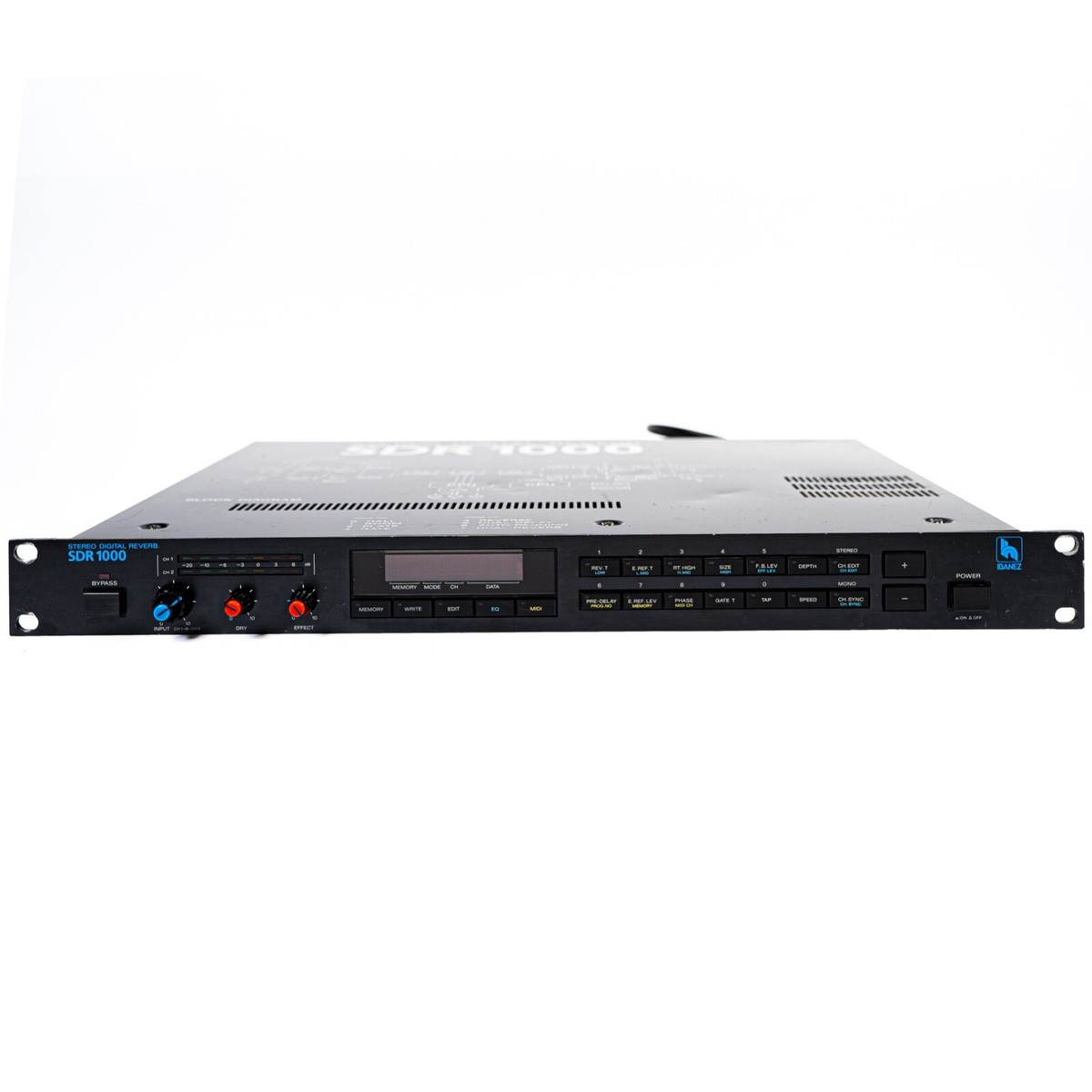 IBANEZ SDR 1000 デジタルリバーブ Ibanez SDR 1000 Stereo Digital Reverb Effect Processor Unit