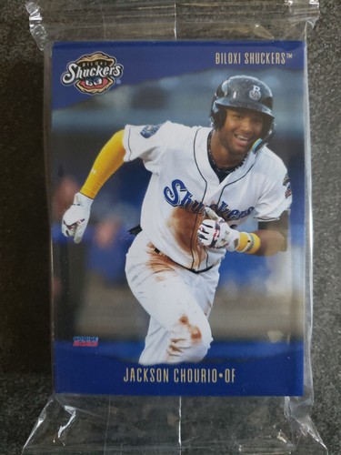 2023 Biloxi Shuckers SEALED Minor League Team Set JACKSON CHOURIO - 第 1/2 張圖片