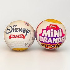 Zuru Mini Brands Set of 2 Create DISNEY SNACKS - Brand New Sealed 