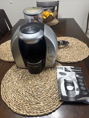 Braun Tassimo Coffee Maker Type 3107 Single Serve Brewer CIA002KB with Manual
