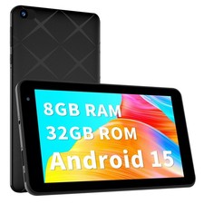 7 inch Tablet Android 15, 8GB  3GB 5GB Expand  RAM 32GB ROM 512GB Expand, 5-Co...