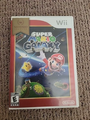 Super Mario Galaxy (Nintendo WII, 2011) works And tested 👌