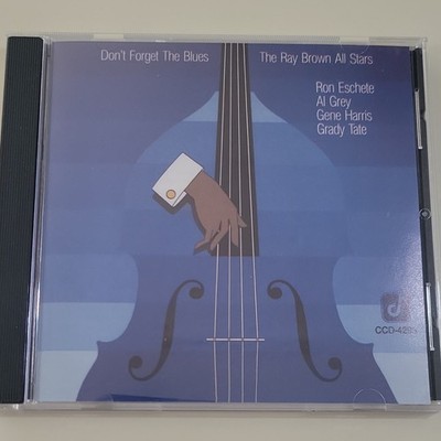 Concord Jazz The Ray Brown All Stars Don t Forget The Blues CD 1986 CCD-4293