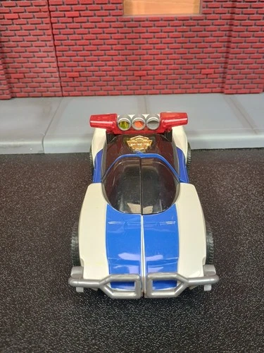 1996 Transformers Robo Racer Vintage Bandai Power Rangers Police Car