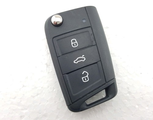 Seat Arona / Ibiza 3 Tasten Fernbedienung Klappschlüssel Schlüsselanhänger - 6F0 959 752 Q (getestet) - Bild 1 von 4