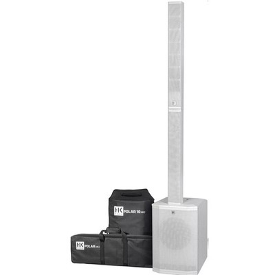 HK AUDIO POLAR 10-MK2-W White 2000w Peak Active Bluetooth Line Array PA System