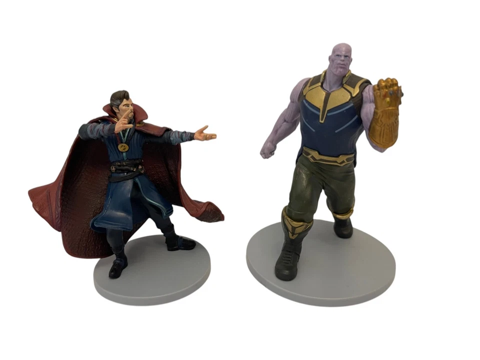 Juego de estatuillas/figuras 2018 Avengers Infinity War Disney Store Deluxe de 10 piezas leer Foto 2 de 4