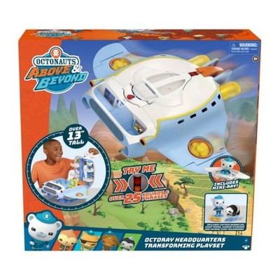 Octonauts Above & Beyond Octoray Headquarters Transforming Playset Lights Sounds