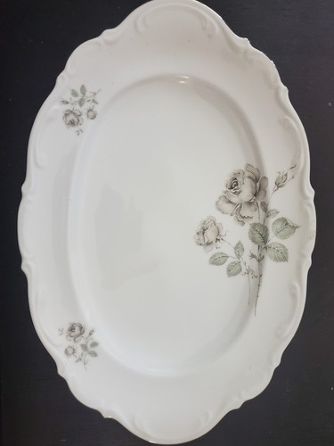 Mitterteich Bavaria Mystic Rose German China serving plate