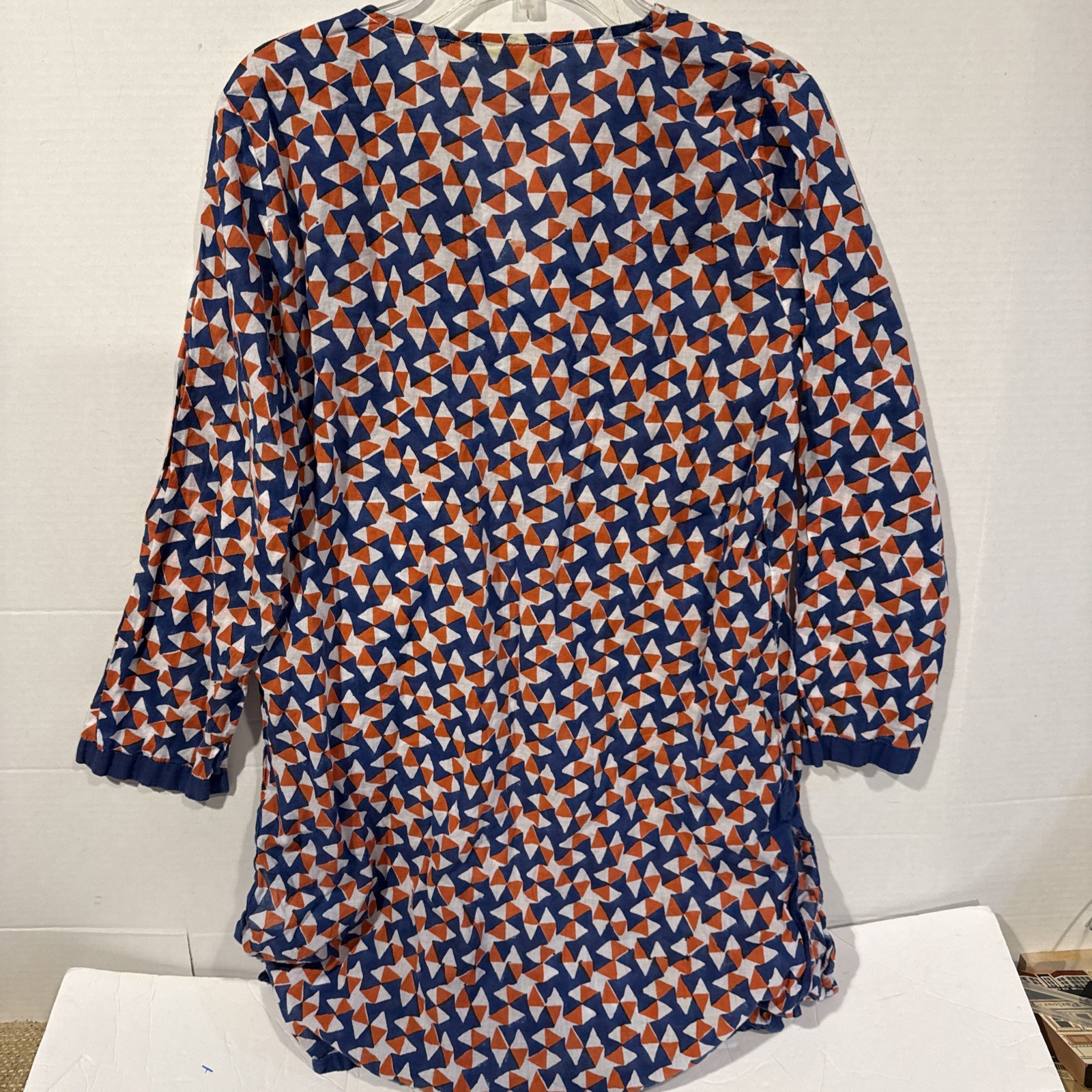 ROBERTA ROLLER RABBIT Red Blue Triangle Lightweig… - image 6