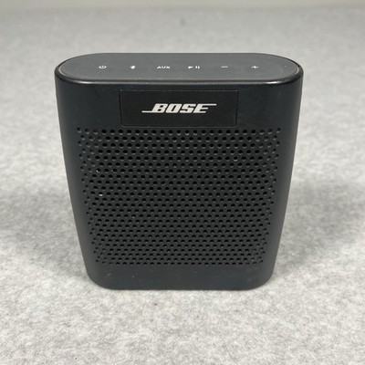 Bose SoundLink Color Wireless Bluetooth Portable Speaker Black 415859 Tested