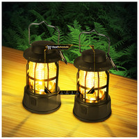Campinglampe LED Tragbar IPX4 Wasserdicht Dimmbare Cob-Helligkeit 3 Lichtmodi 2
