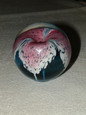 Briefbeschwerer Paperweight - Apfelform - GES Glass USA - Glass Eye Studio N° 96