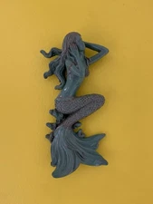 Beautiful Mermaid For Wall Decor 7”x3.5” Nautical Beach Decor
