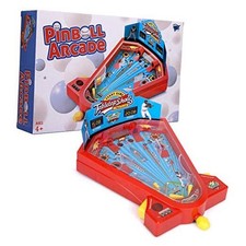 Pinball Arcade - Miniature Tabletop Baseball Board for Kids - Self-Contained
