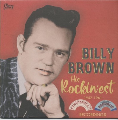 Billy Brown - His Rockin'est (LP, 10inch) - Vinyl Rock & Roll