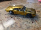 1968 HOT WHEELS REDLINE ISSUE GOLD CUSTOM DODGE CHARGER