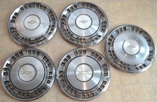 1980-1985 Chevrolet Caprice 15 Hubcaps X5 Set Of Wheel Covers 1981 1982 1983