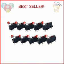 HiLetgo 10pcs Micro Limit Switch KW12-3 AC 250V 5A SPDT 1NO 1NC Micro Switch Nor