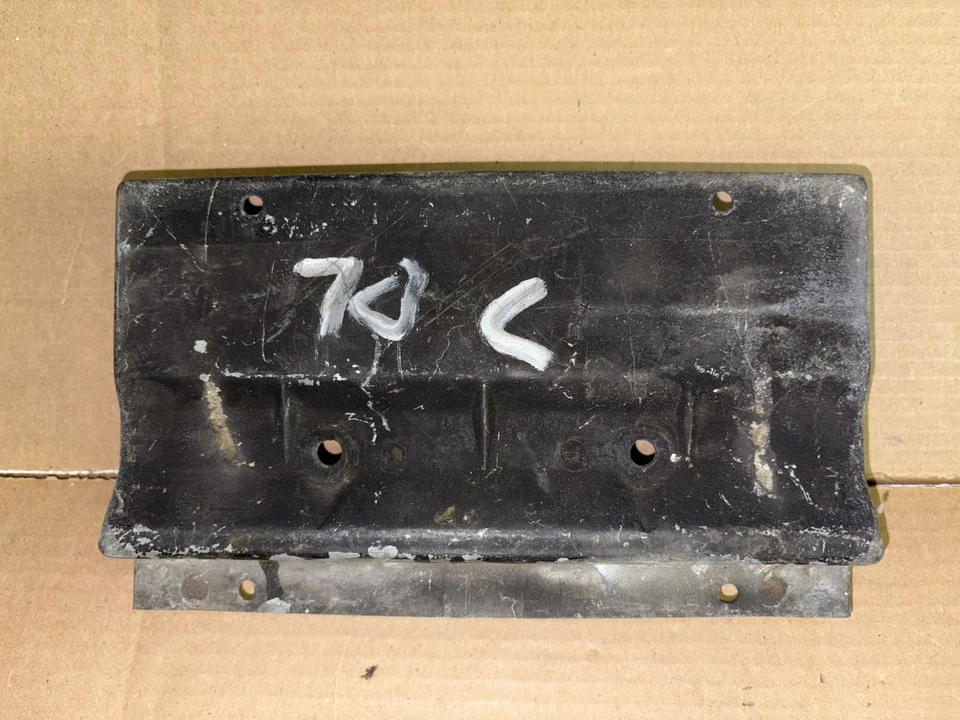 Mercury Cougar 1969 69 1970 70 cubierta de tapa de puerta de combustible XR-7 eliminador OEM Foto 3 de 4