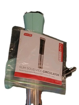 NEW OTHER Dash Slim Sous Vide Stick Cooker Immersion Circulator, w/wine chiller 