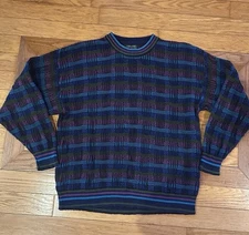 Vintage Coogi Like Cosby Biggie Notorious B.I.G. Sweater By Alexander J XLARGE